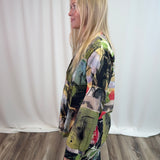 Evergreen Elegance Ruched Tunic