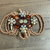 Brown Crystal Bracelet