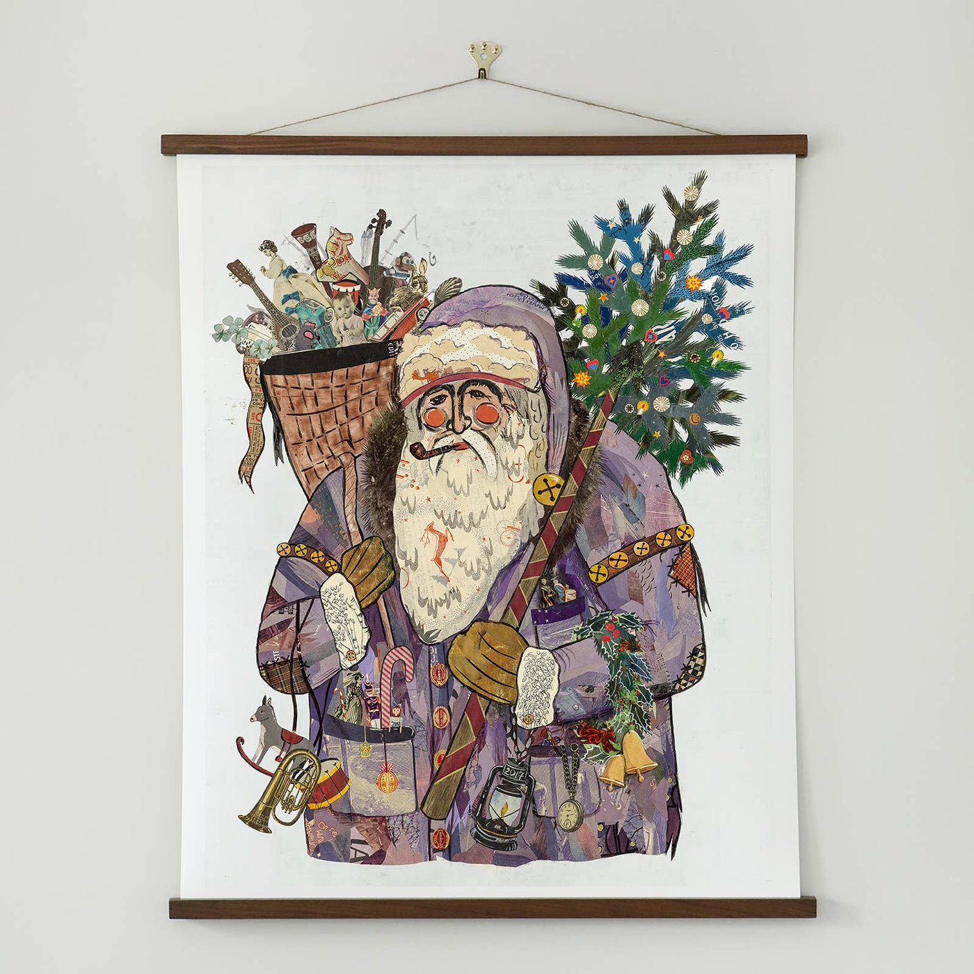 SANTA CLAUS 16 X 20