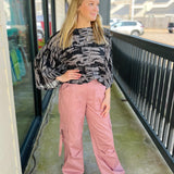 Berry Glittery Sneakers