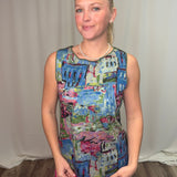 Watercolor Whisper Reversible Tank