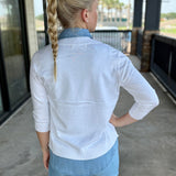 White Cardigan Sweater