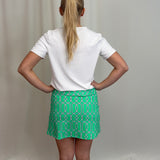 Geo Kelly/Navy Fun Skort