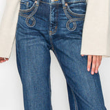 TUMMY CONTROL HIGH RISE STRAIGHT JEANS: 5 (26)