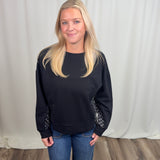 Pullover W Side Detailing