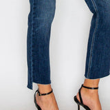 PLUS - TUMMY CONTROL HIGH RISE STRAIGHT JEANS: 16 (32)
