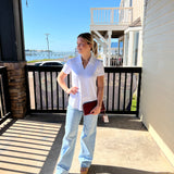 Medium Wash Wanna Betta Butt Low Rise Wide Leg Jean