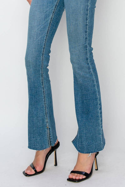 HIGH RISE FLARE JEANS: 5 (26)