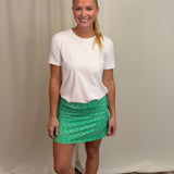 Geo Kelly/Navy Fun Skort