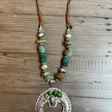 Silver Horseshoe Necklace