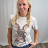 Faux Yard Easter Bunny Graphic Tee