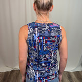American Navy V-Neck Sleeveless