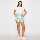 Retro Tropical Vive Shopper Bag Shorts