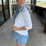 White Cardigan Sweater