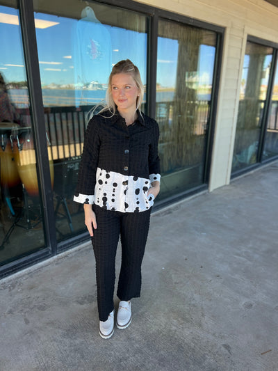 Black Puffer Pant