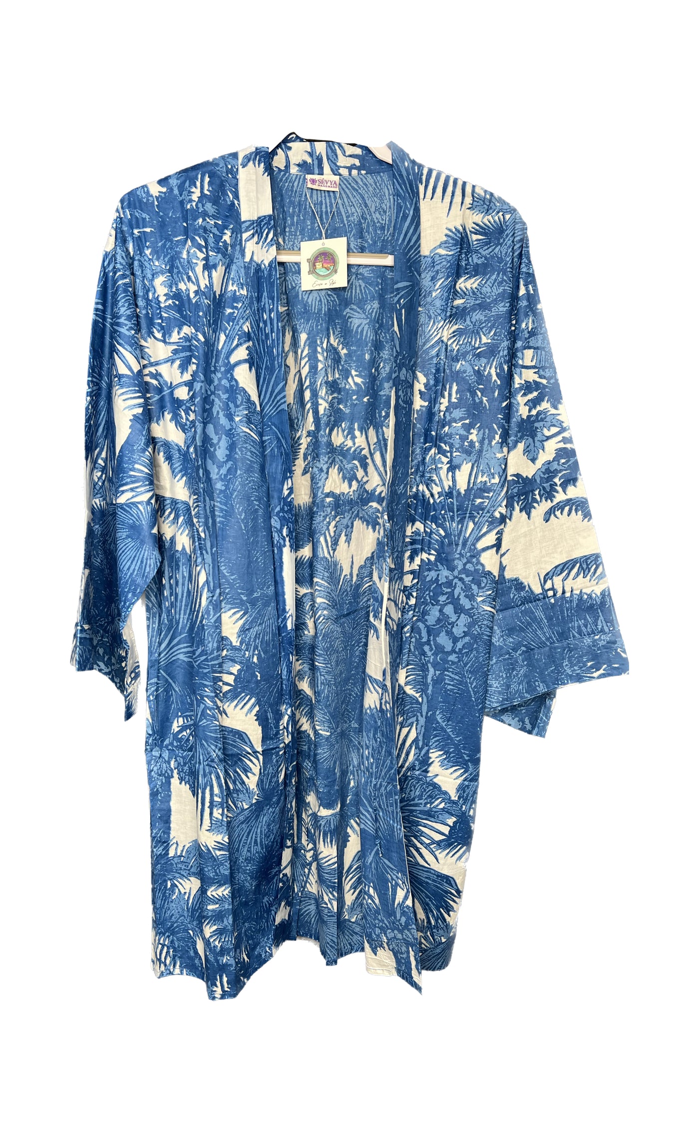 Blue Surya Cotton Kimono