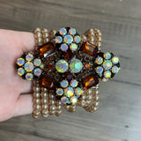 Brown Crystal Bracelet