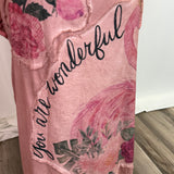 Flamingo Tee Dress
