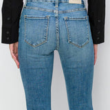 HIGH RISE FLARE JEANS: 1 (24)