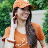 Texas Longhorns Resin Logo Bangle : Burnt Orange