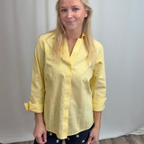 Lemon No Iron 3/4 Sleeve Shirt