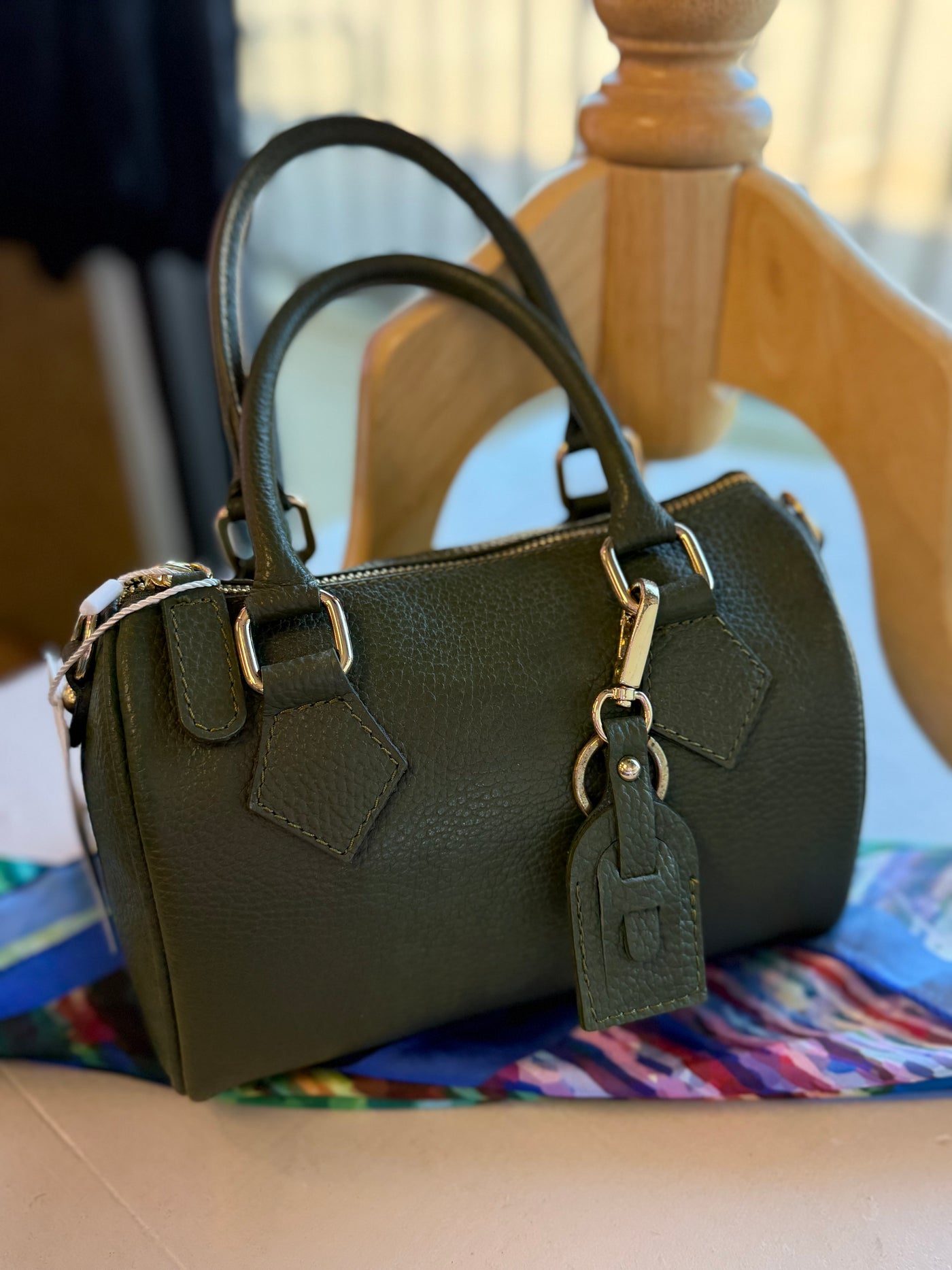 Olive Lilly Calfskin Bag