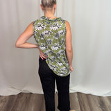 Black Crinkle Solid Pants