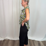 Black Crinkle Solid Pants