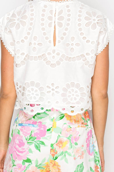 Garden Print Shopper Bag Shorts