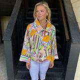 Multi Printed Jacket