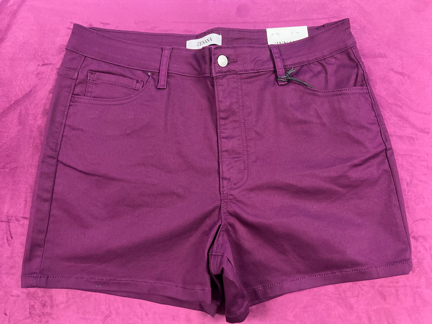 Vibrant Color perfect stretch fit shorts DOP-1613A Reqular
