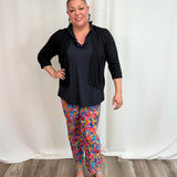 Painted Paradise Kick Flare Pants