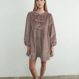 CORDUROY BABYDOLL DRESS
