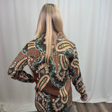 Autumn Paisley Long Sleeve Shirt