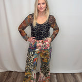 Leopard Garden Pants