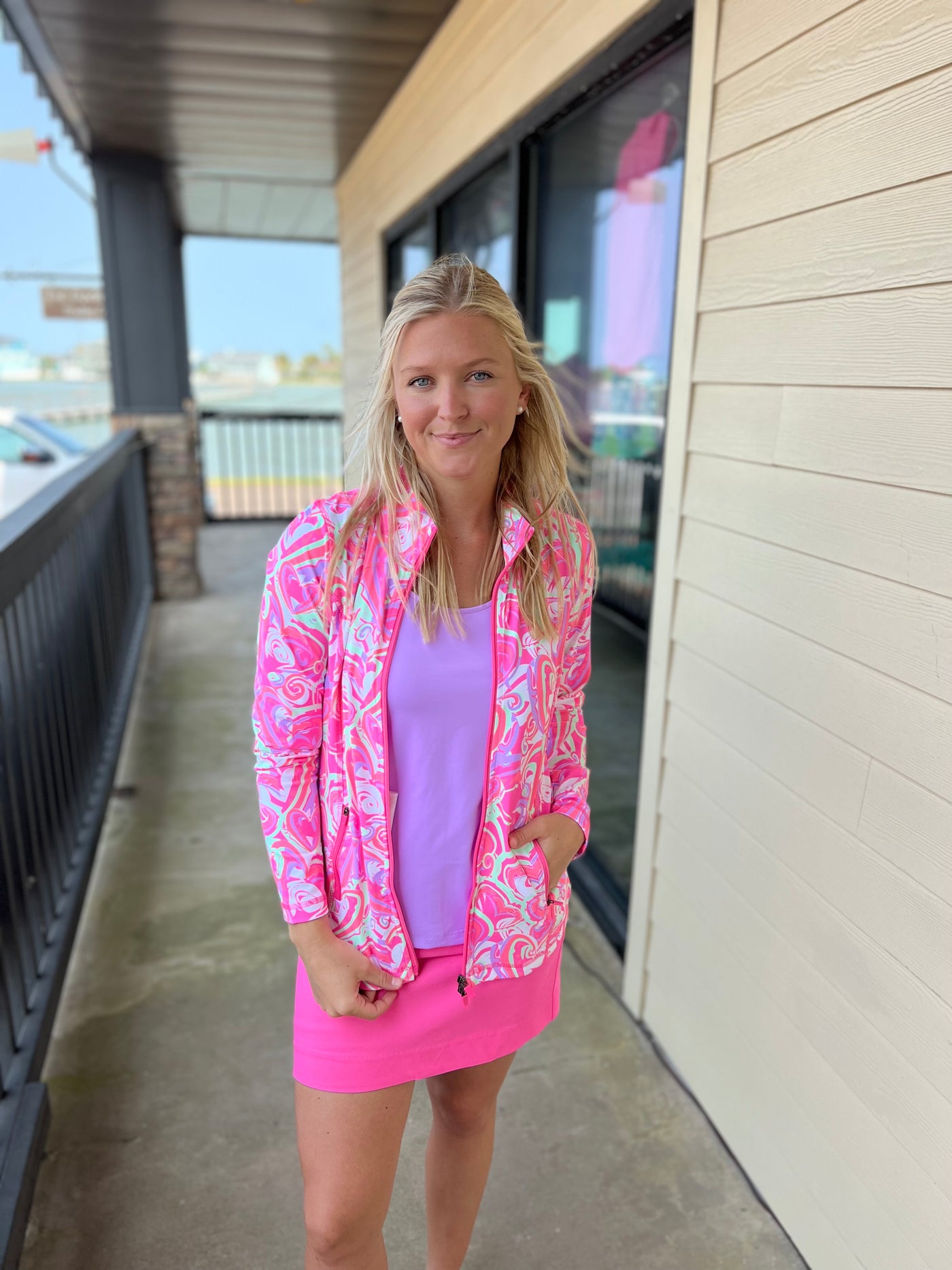 Hearts Zip Jacket