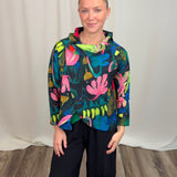 Tropical Colors Printed Jacket