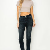 MID RISE CIGARETTE JEANS: 5 (26)