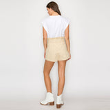 Little Wild Flower Print Twill Shorts