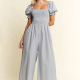 STRIPE PRINT JUMPSUIT