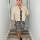 Metallic Stone Travel Jacket