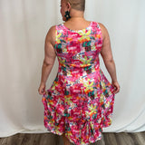 Island Escape Bustle Dress