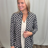 Geo Link Black Stone Zip Jacket