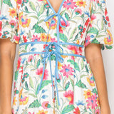 Flower Print Midi Dress