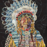 Native American Chief 16 X 20