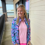 Spring Bouquet Zip Jacket