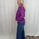 Denim 28" Front Patch Pocket W Stitching Wide Leg Jean