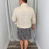 Metallic Stone Travel Jacket