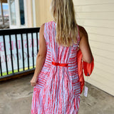 ORANGE Stripe Dress