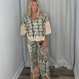 Botanical Design Pants